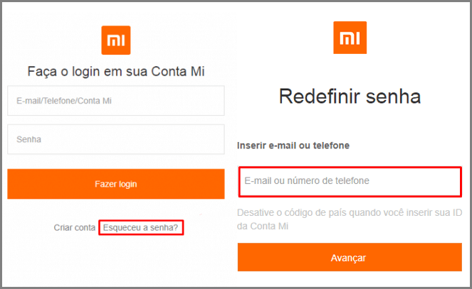 id.mi.com desbloquear dispositivo redmi note 8