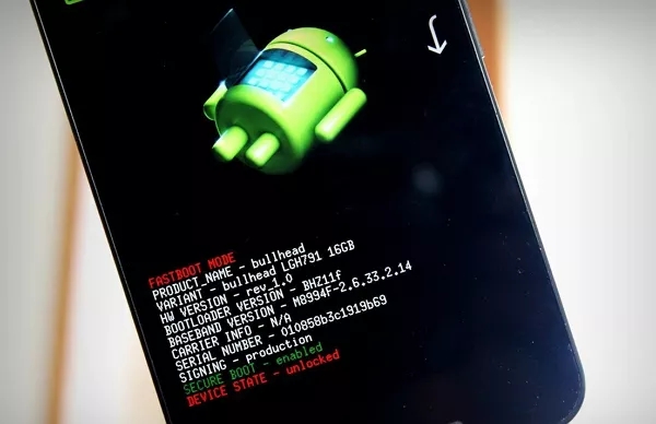 Modo FastBoot Android