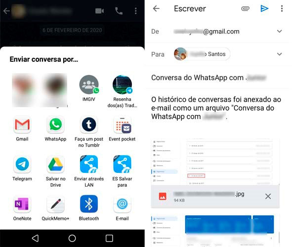 exportar conversas whatsapp android