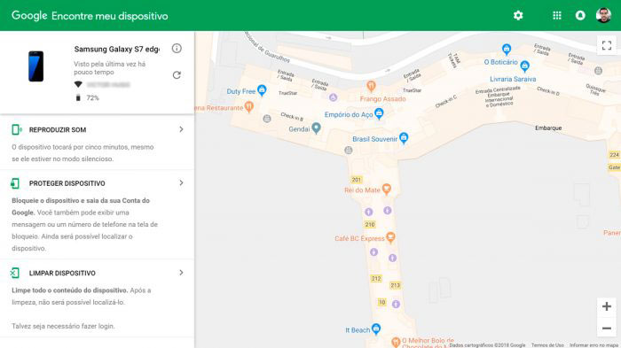 encontrar meu dispositivo google