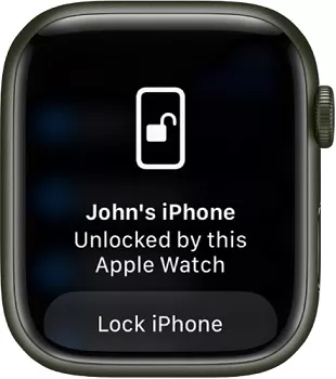 desbloquear apple watch com iphone