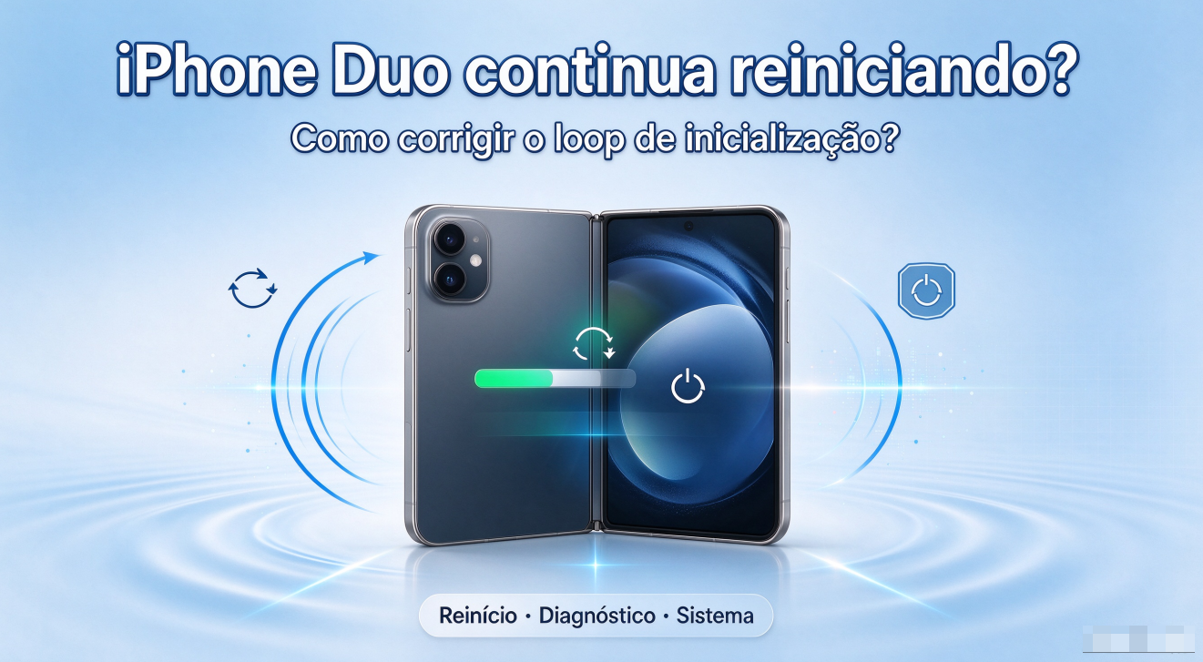 iPhone Duo continua reiniciando