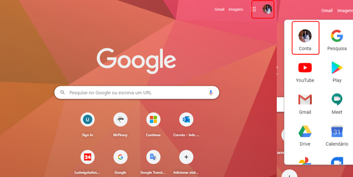 rastrear celular roubado google