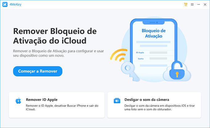 4ukey remove o bloqueio de ativação - 4MeKey
