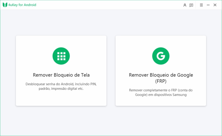 escolher remover recurso de bloqueio