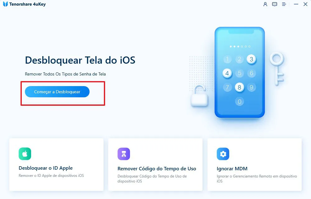 desbloquear tela bloqueada