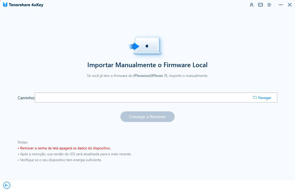 dica de desbloquear iphone com 4ukey