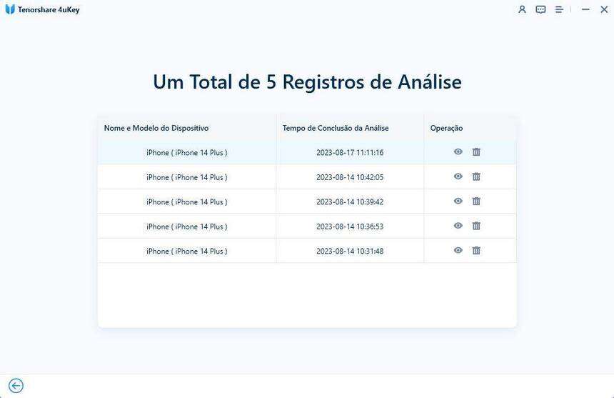 Configure o tempo de tela