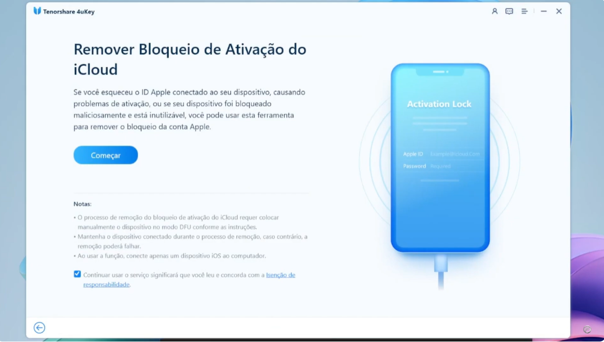 bypass do icloud no iphone