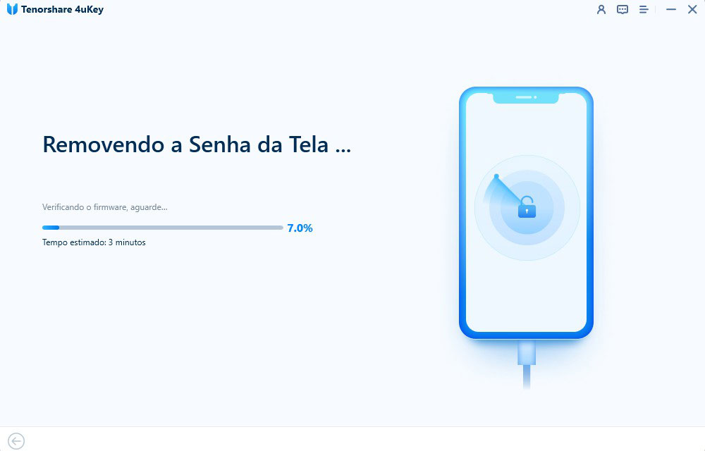 removendo senha de tela