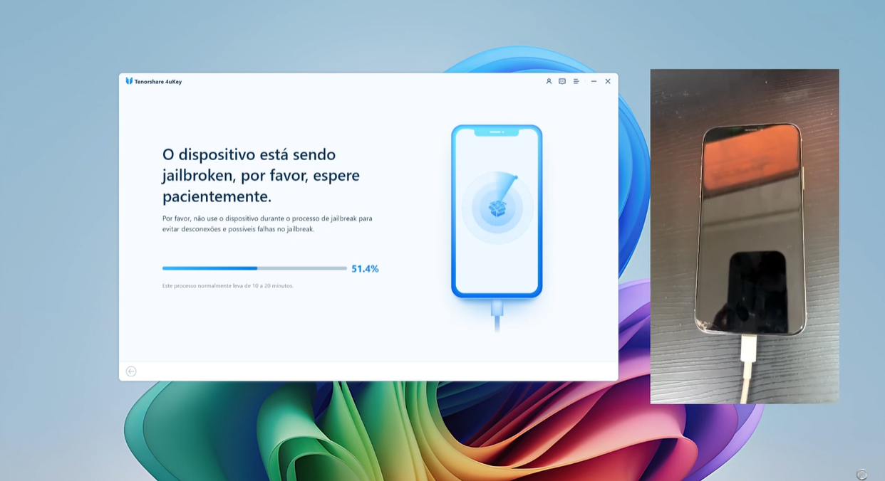 jailbreak no iphone para bypass do icloud
