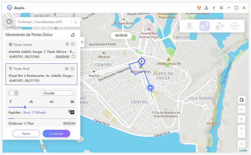 como exportar umqa rota do google maps para gpx
