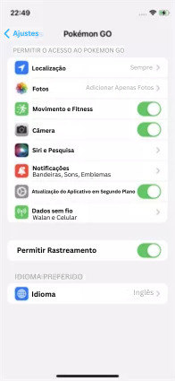 pokemon go ar nao funciona