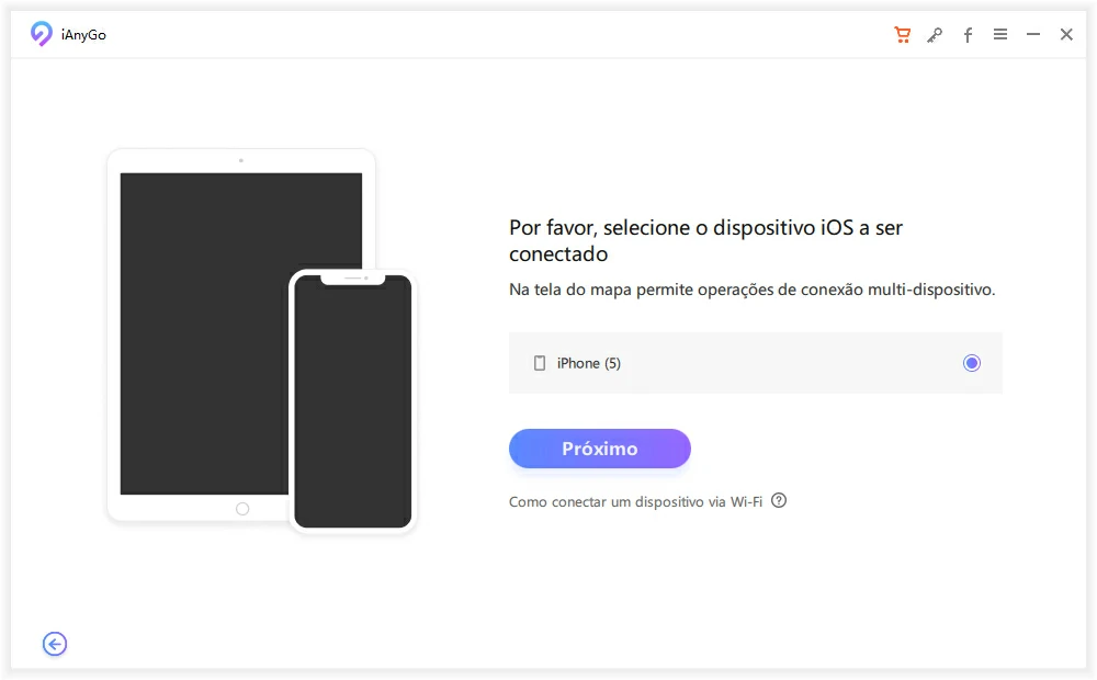 seleciona dispositivo