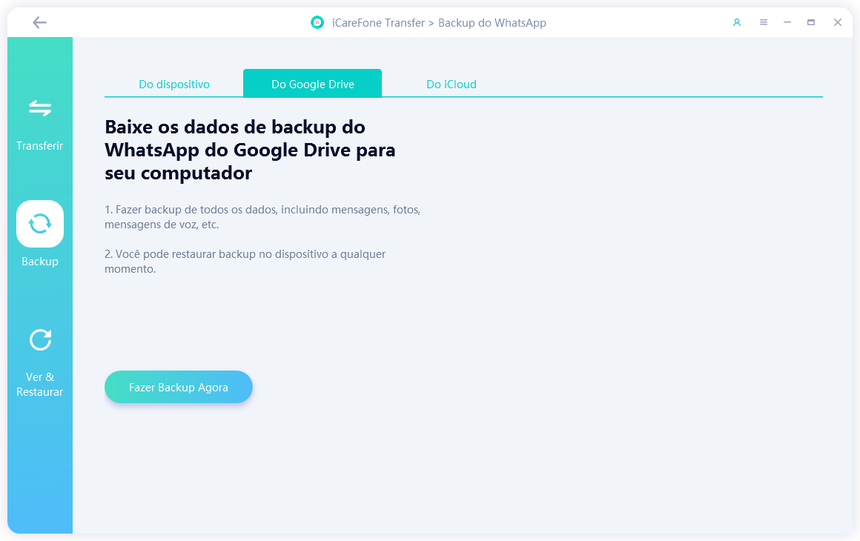 backup whtasapp google drive