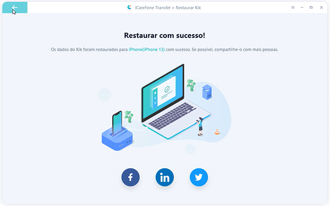 restore kik data successfully- guide