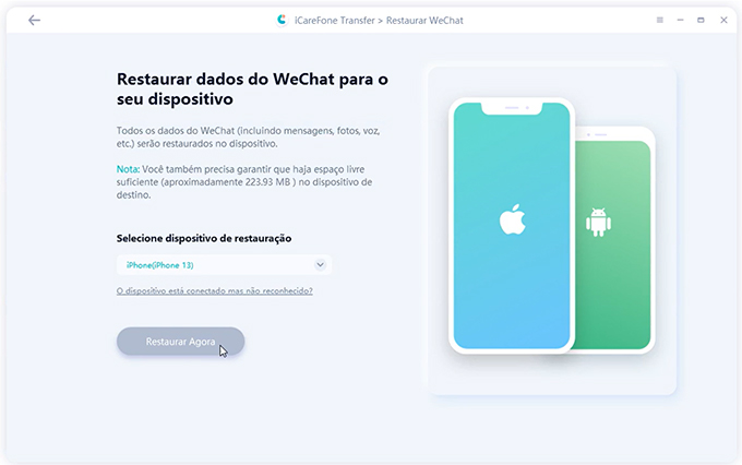 restore wechat data - guide
