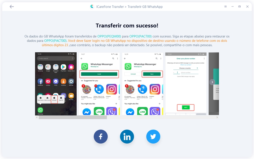 como transferir gbwhatsapp para outro dispositivo - 5