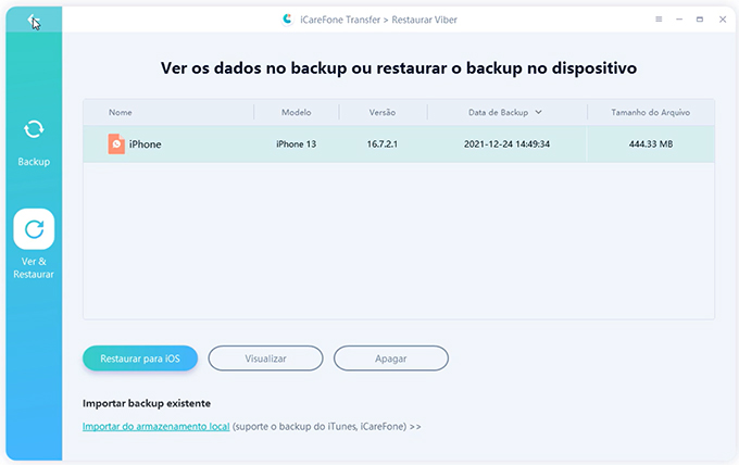 restore viber data successfully - guide