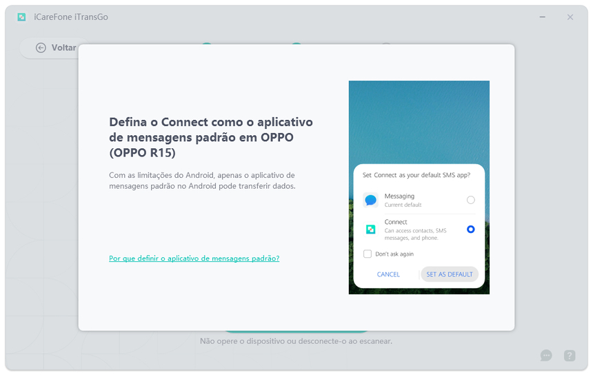 transferir Android para iPhone