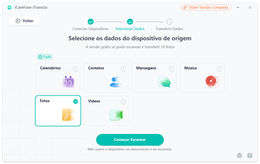 alternativa ao migrar parar ios - icarefone itransgo