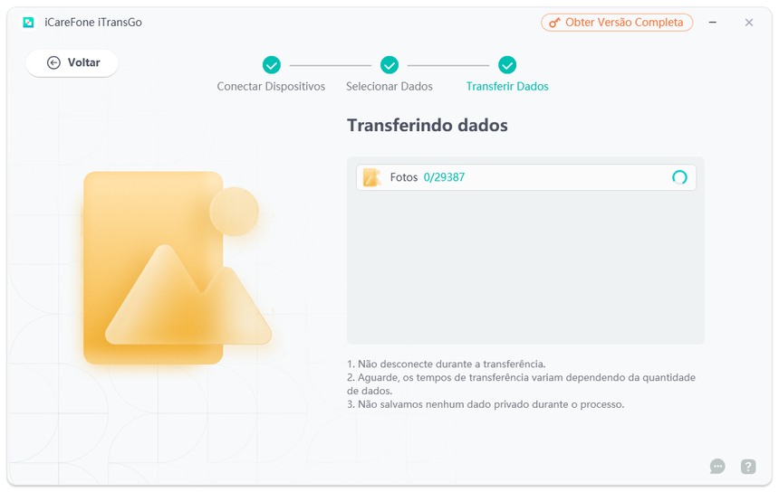 alternativa ao migrar parar ios - icarefone itransgo