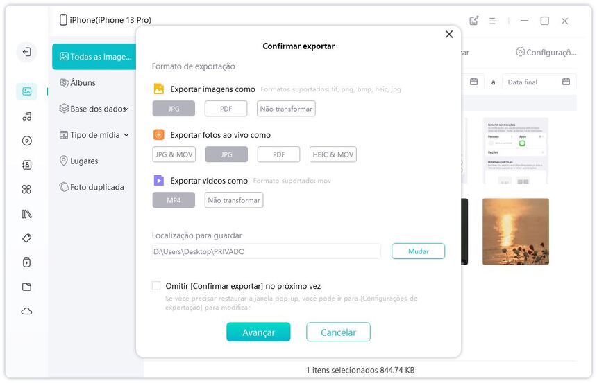 converter .mov para mp4
