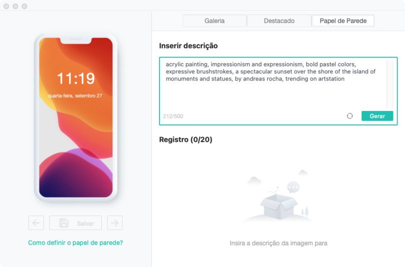 como usar o gerador de imagem AI grátis