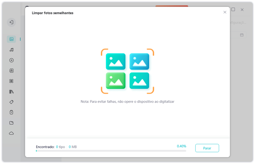 como limpar armazenamento do iphone via iCarefone
