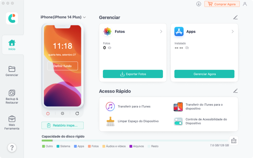 Gerador de papel de parede de AI - iCareFone no Mac