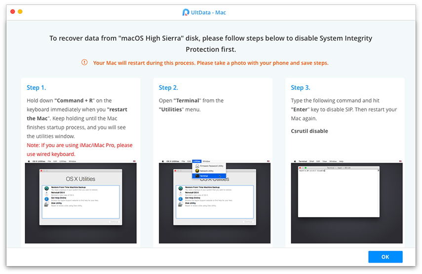 disable system integrity protection