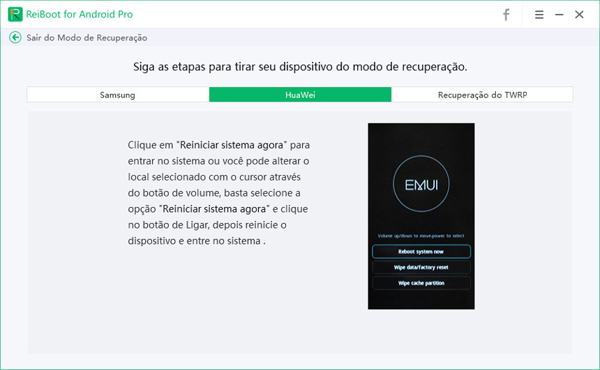 recuperar huawei de safe mode