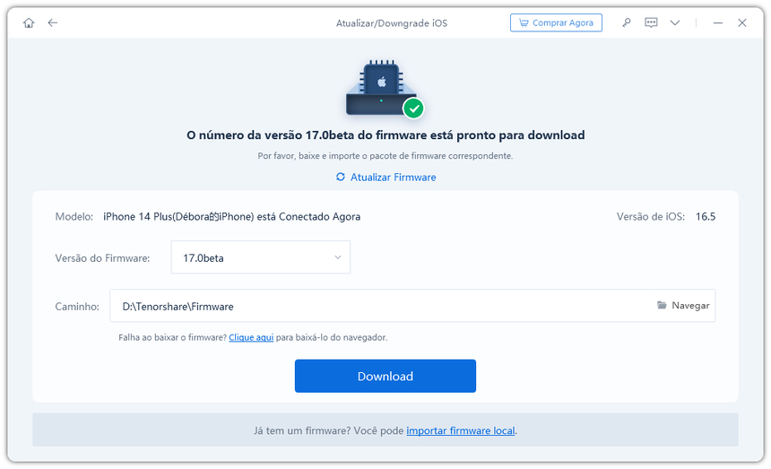baixar firmware