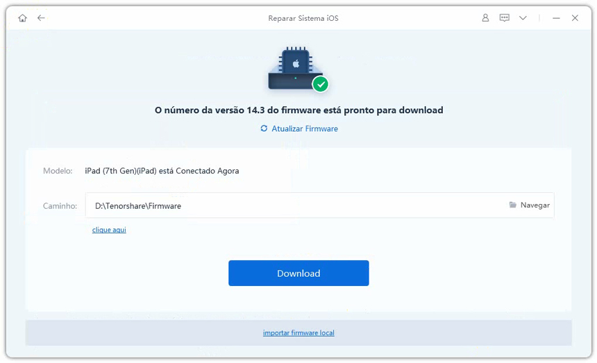 download firmware para restaurar iPhone 11