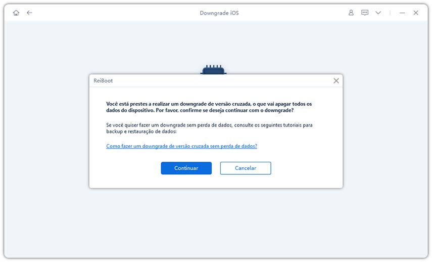 confirmar backup antes