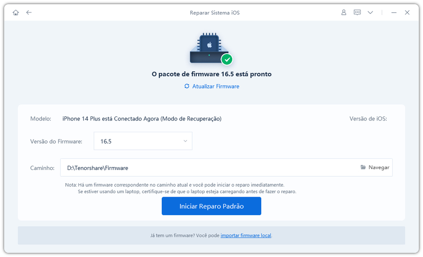 baixar firmware ios no reiboot
