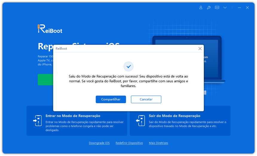 reparando sistema ios