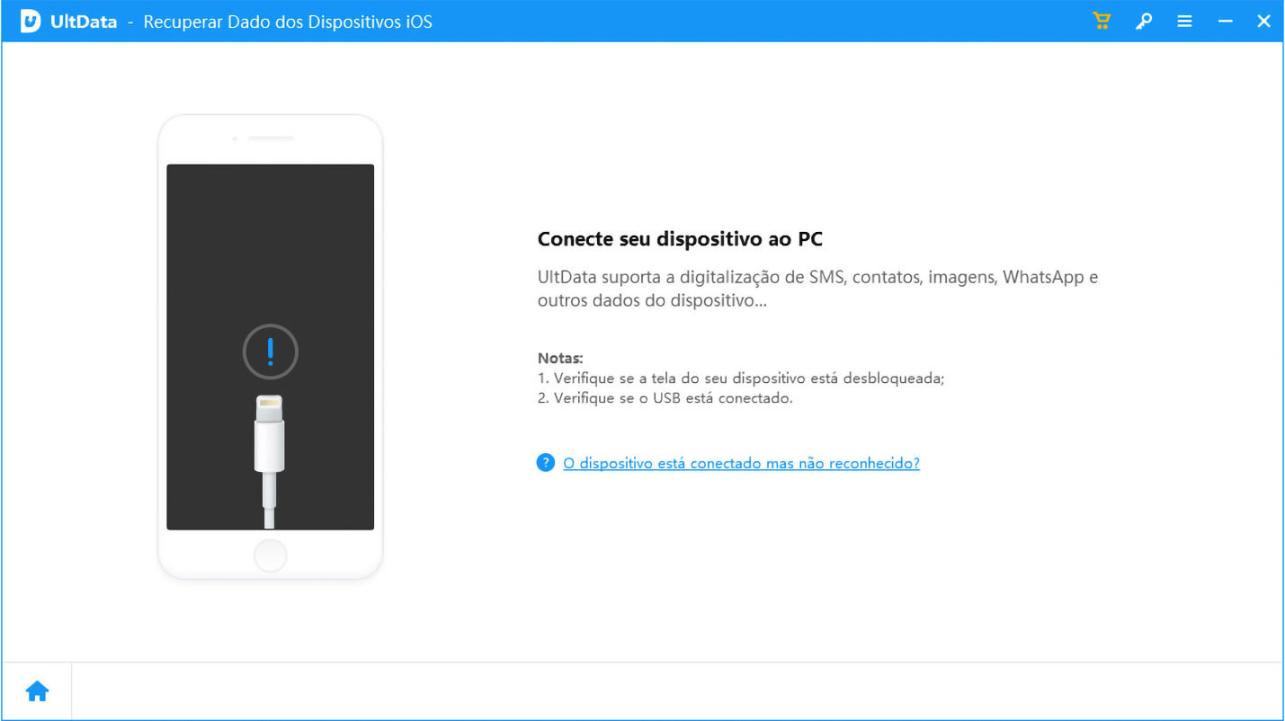 tenorshare ultdata tela principal
