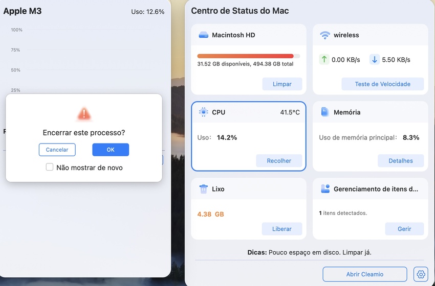 end app process to free up cpu