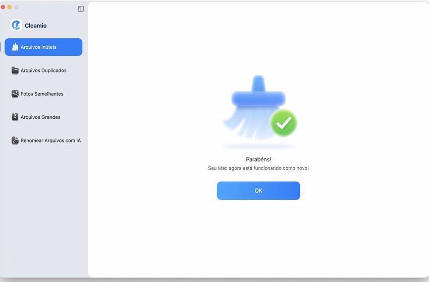 cleanup junk files successfully