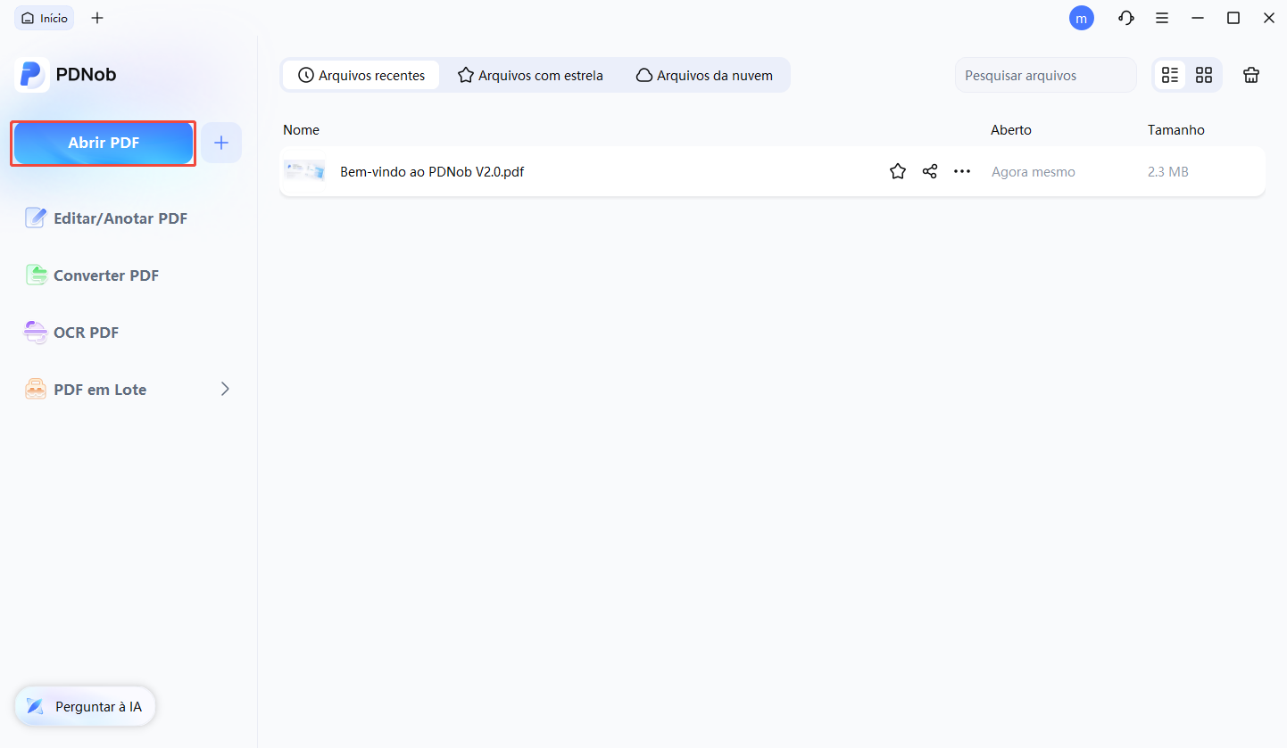 open pdf from device