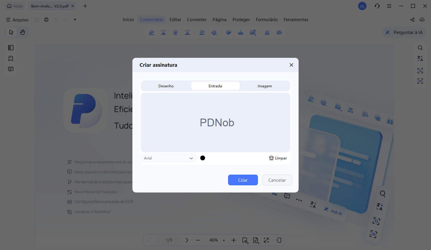 create signature write