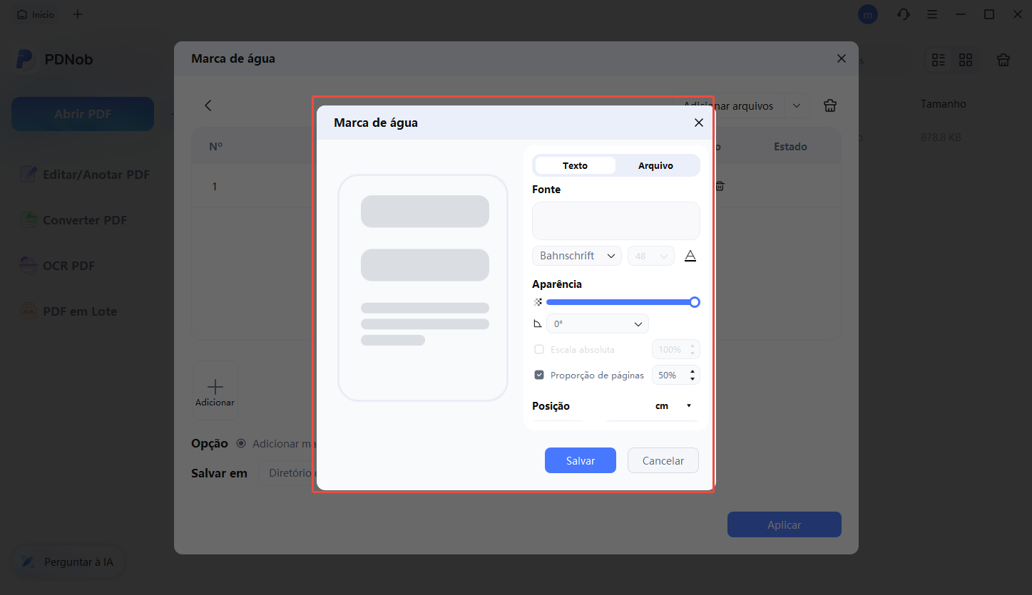 batch edit watermark pdf