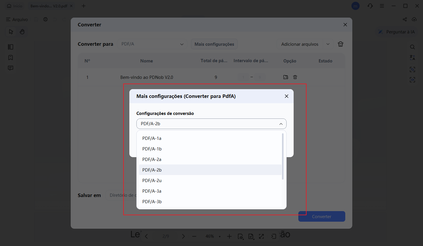 convert pdf to pdf/a