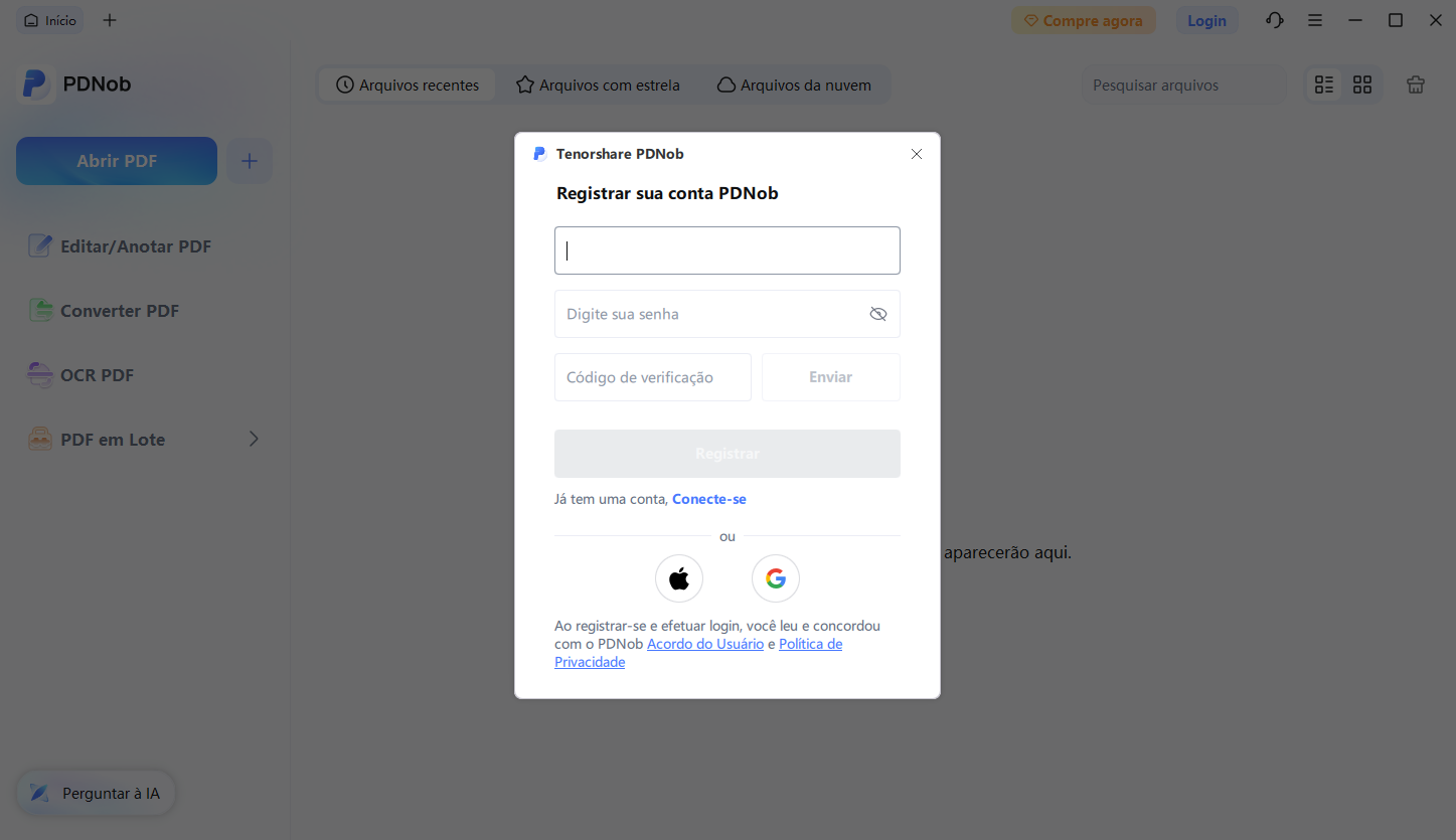 log in pdnob
