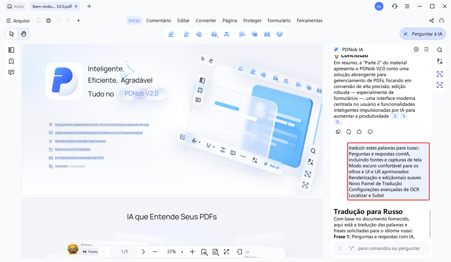 translate selective content