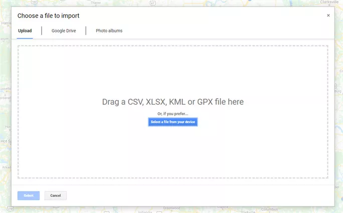 como salvar google maps para gpx