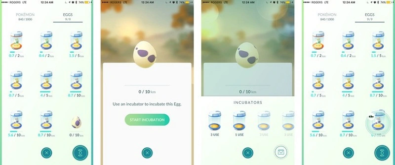 Dicas para chocar ovos mais rápido no Pokémon GO