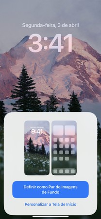 como colocar papel de parede via ajustes