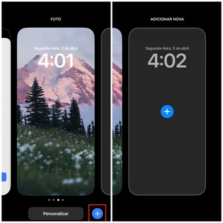 como colocar papel de parede no iphone ao personalizar tela